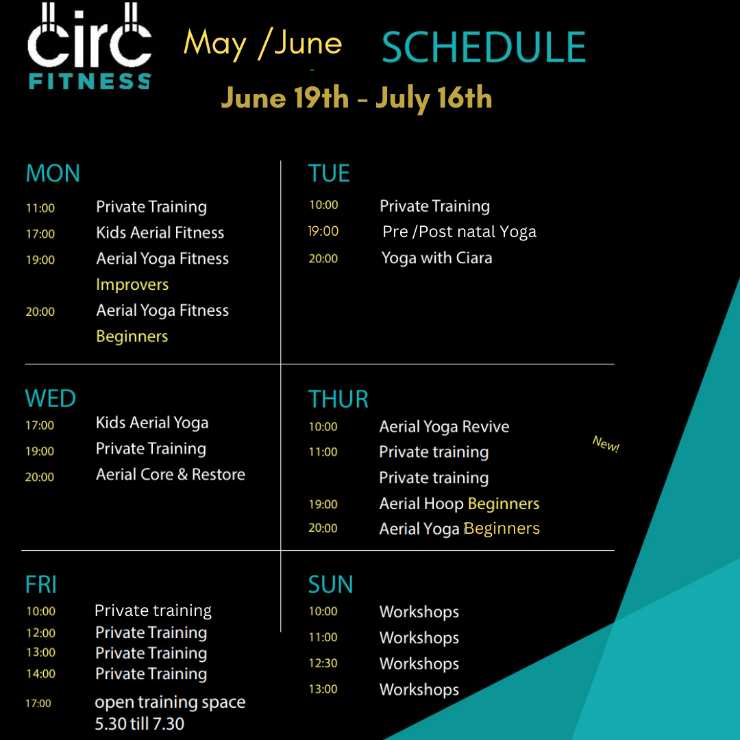 Schedule Weight Loss Strength & Nutrition Kildare CircFitness